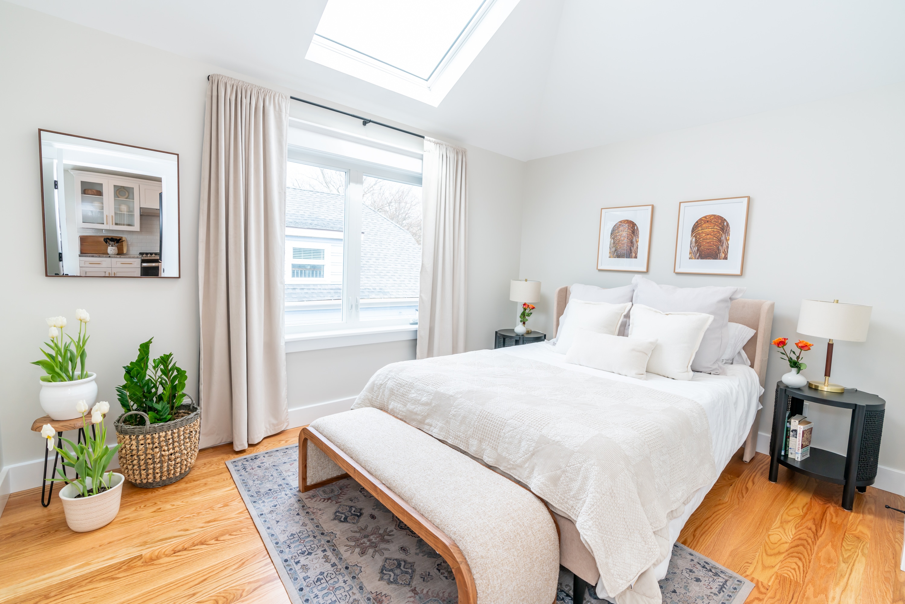 2-bedroom apartment with natural light