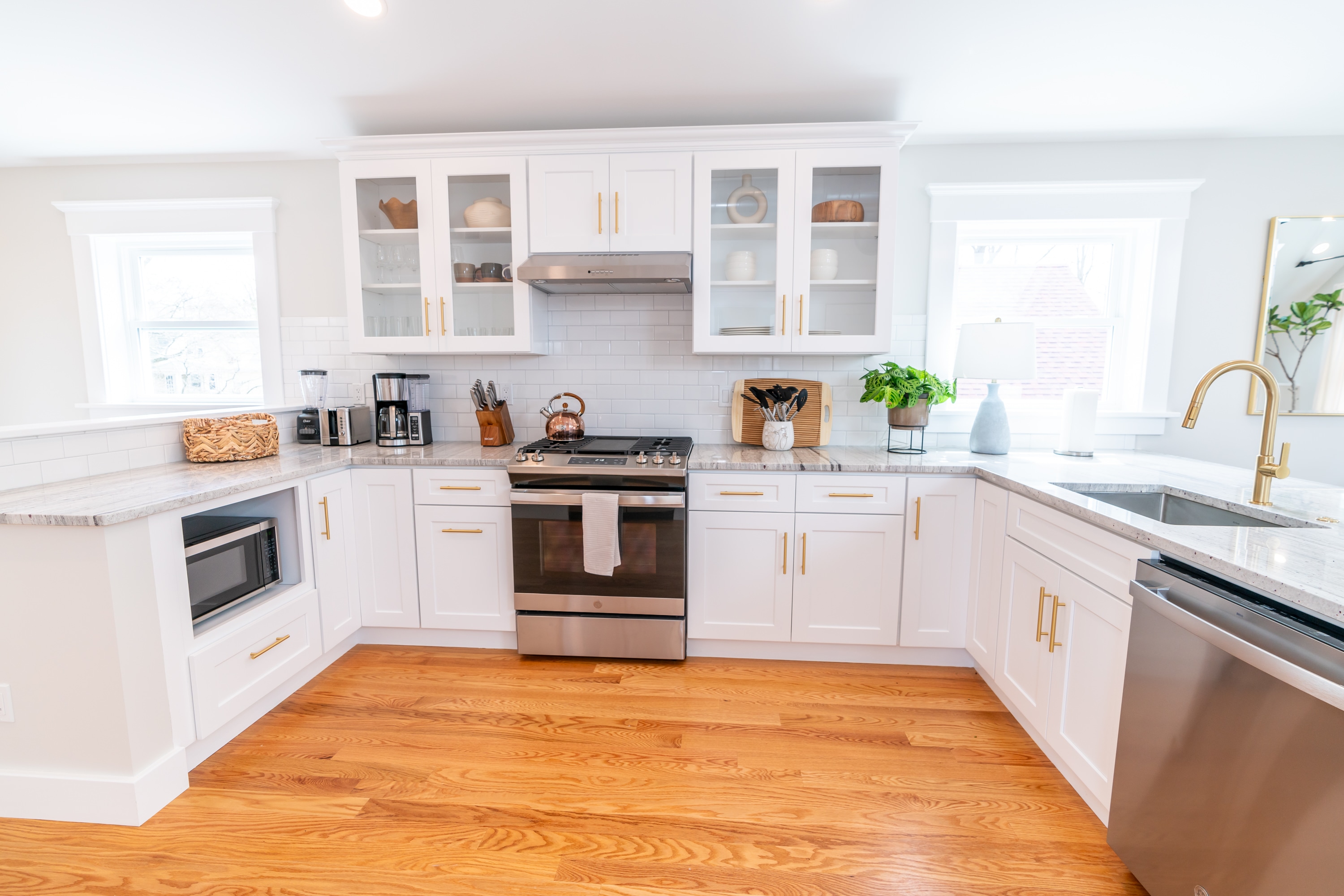 Bright apartment with natural light