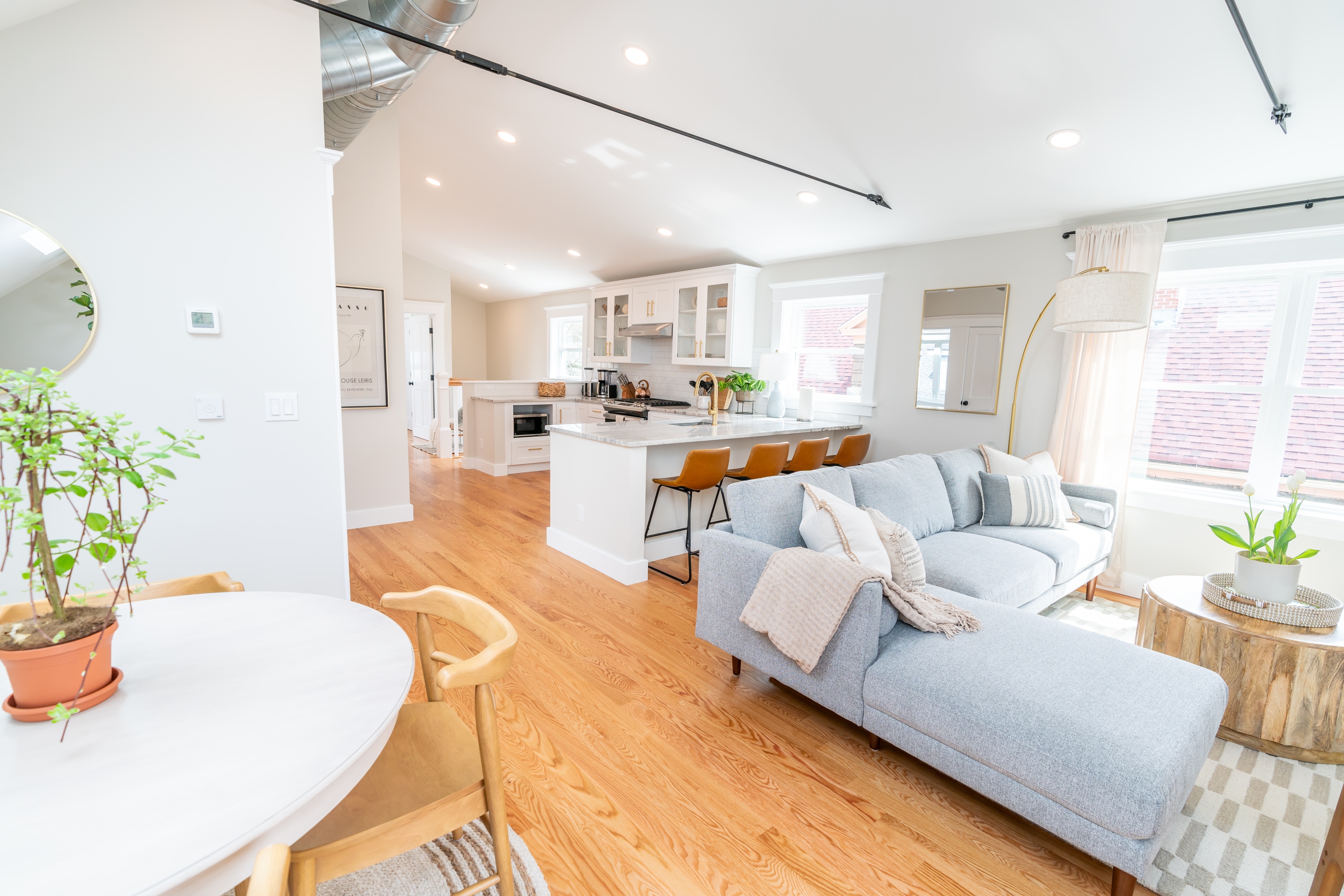 Bright apartment with natural light