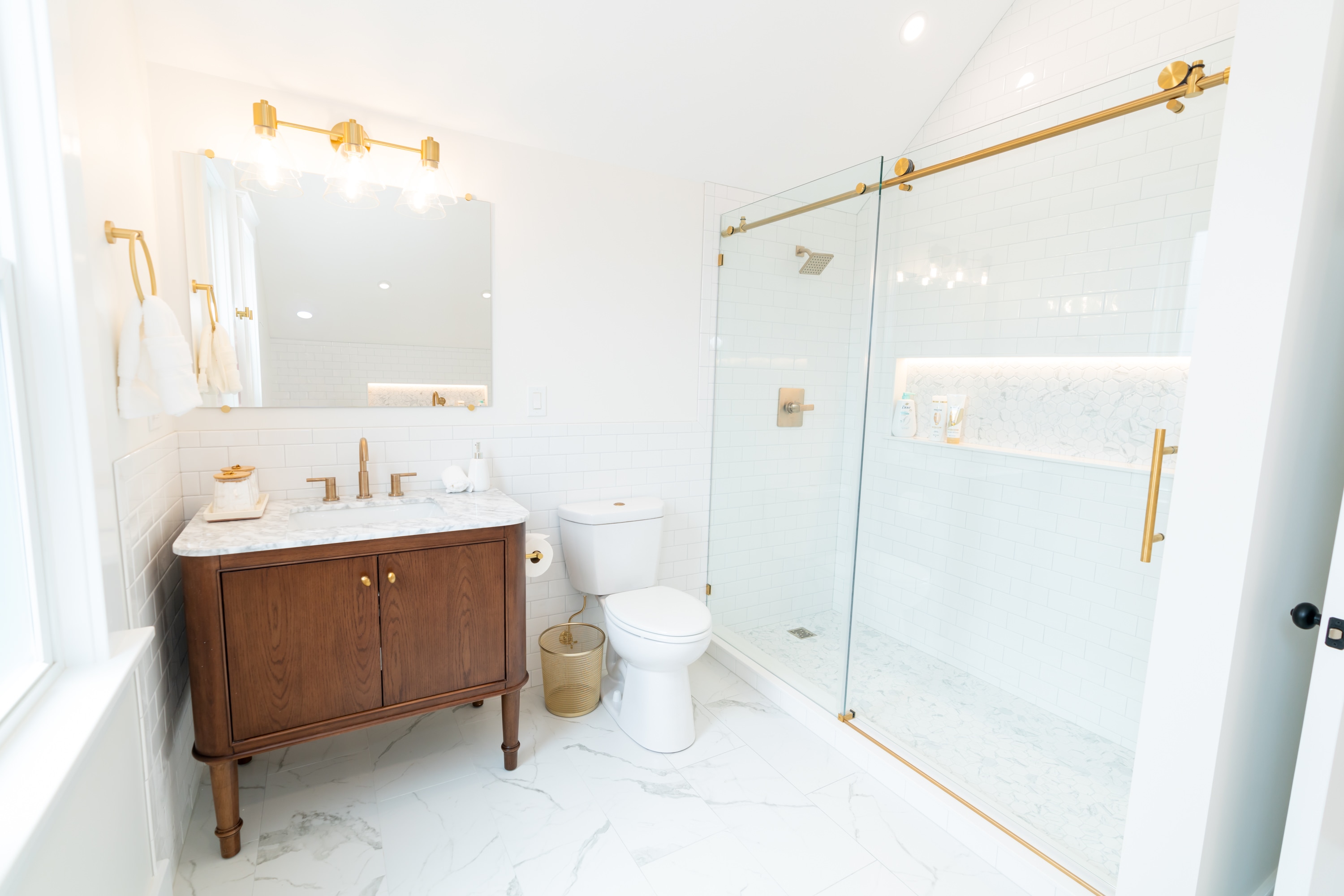 Spacious apartment interior